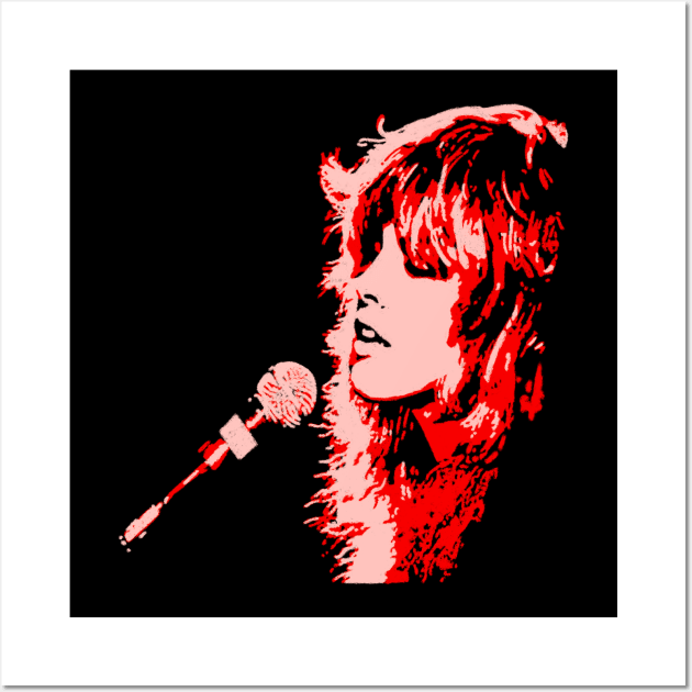 Stevie Nicks // Retro Style Fan Art Wall Art by The Dare